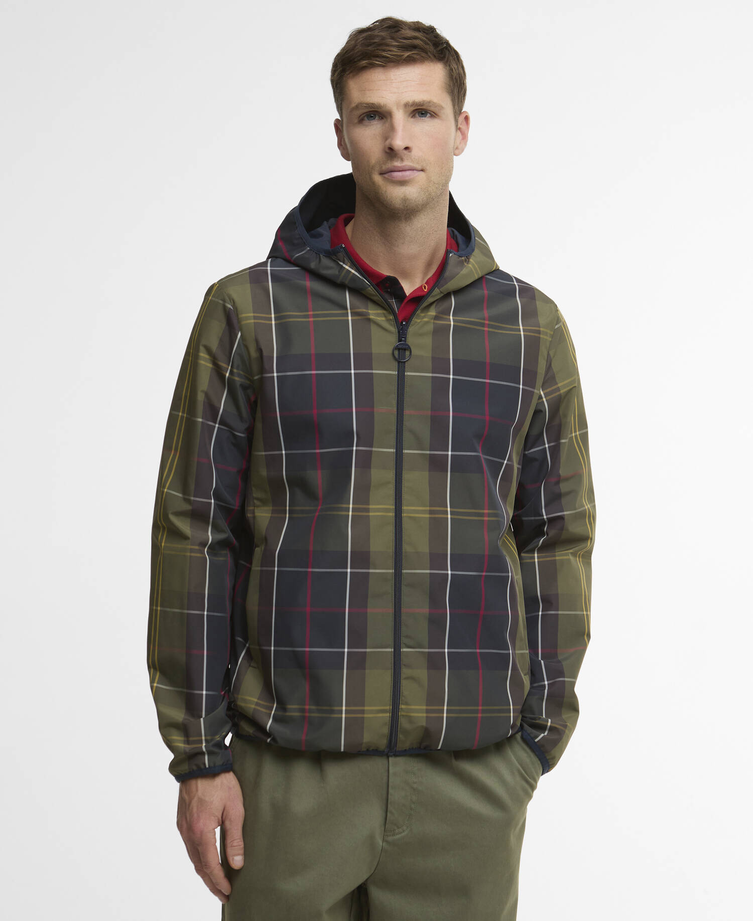 Reversible Kemble Showerproof Jacket Navy image number 5