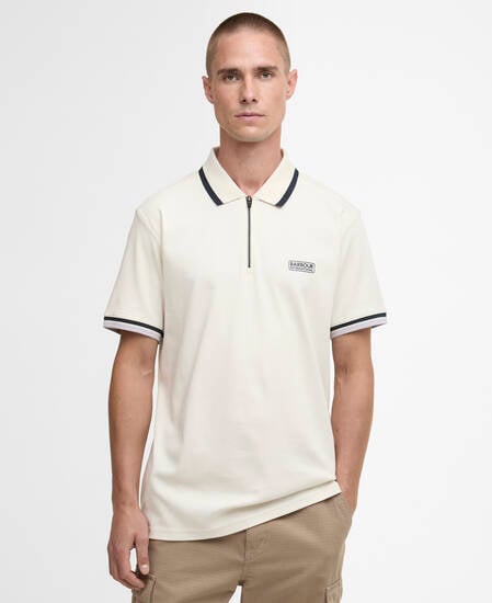 Panter Interlock Polo Whisper White