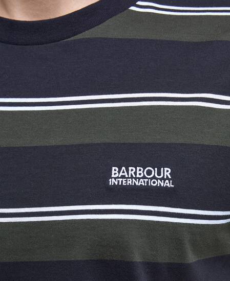 Bruce Striped T-Shirt Black Bruce Striped T-Shirt Black