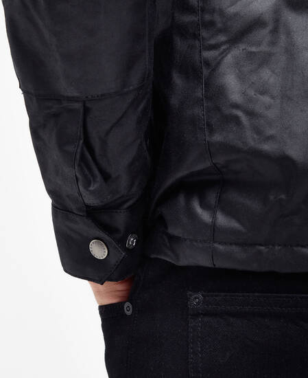 Duke Waxed Jacket Classic Black