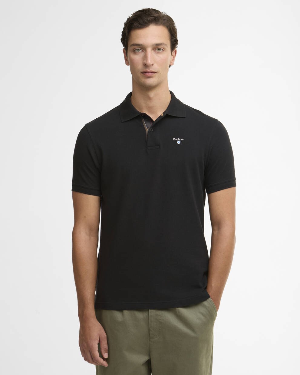 Tartan Pique Polo Shirt