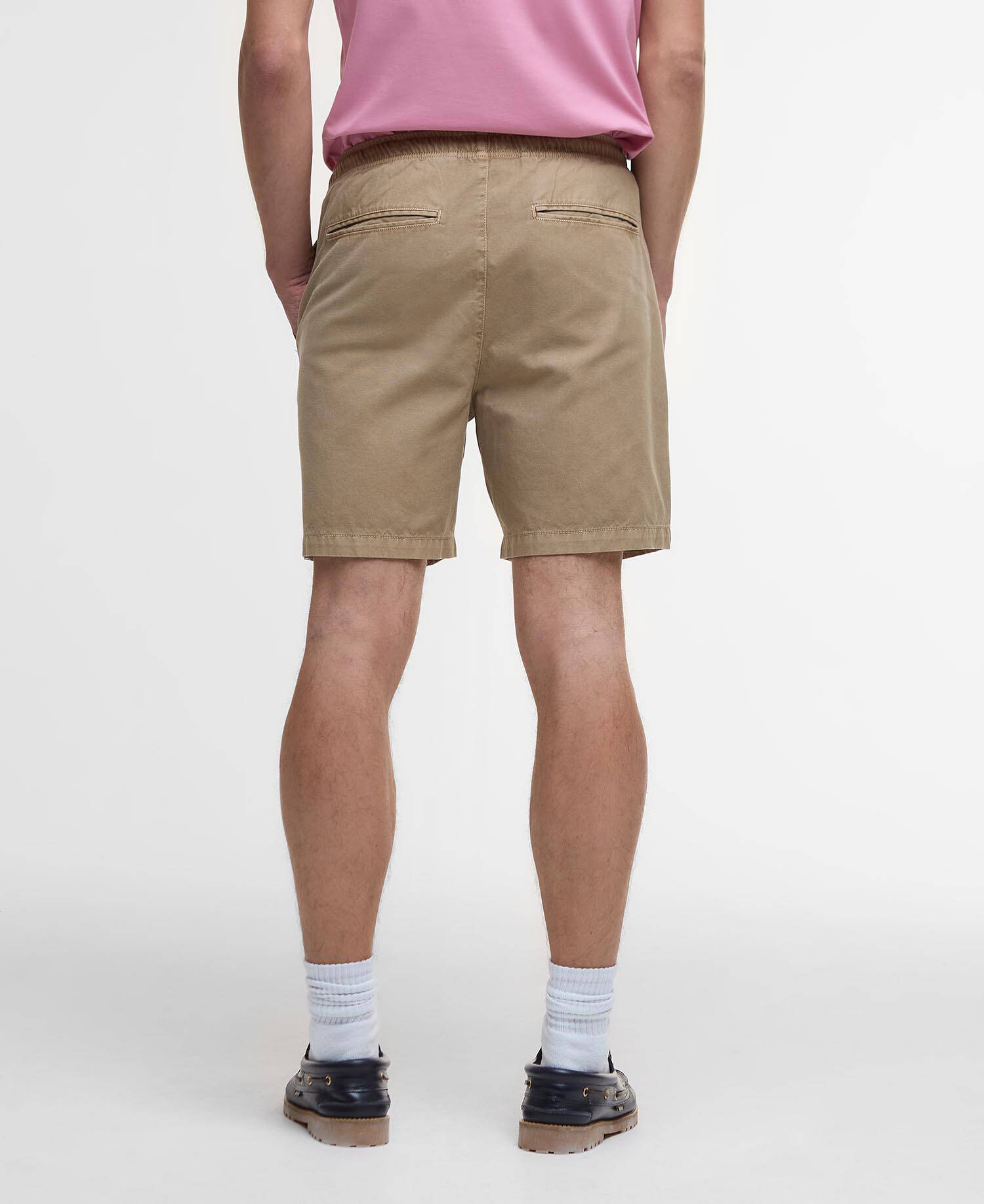 Washed Oxford Relaxed Shorts Washed Stone image number 2