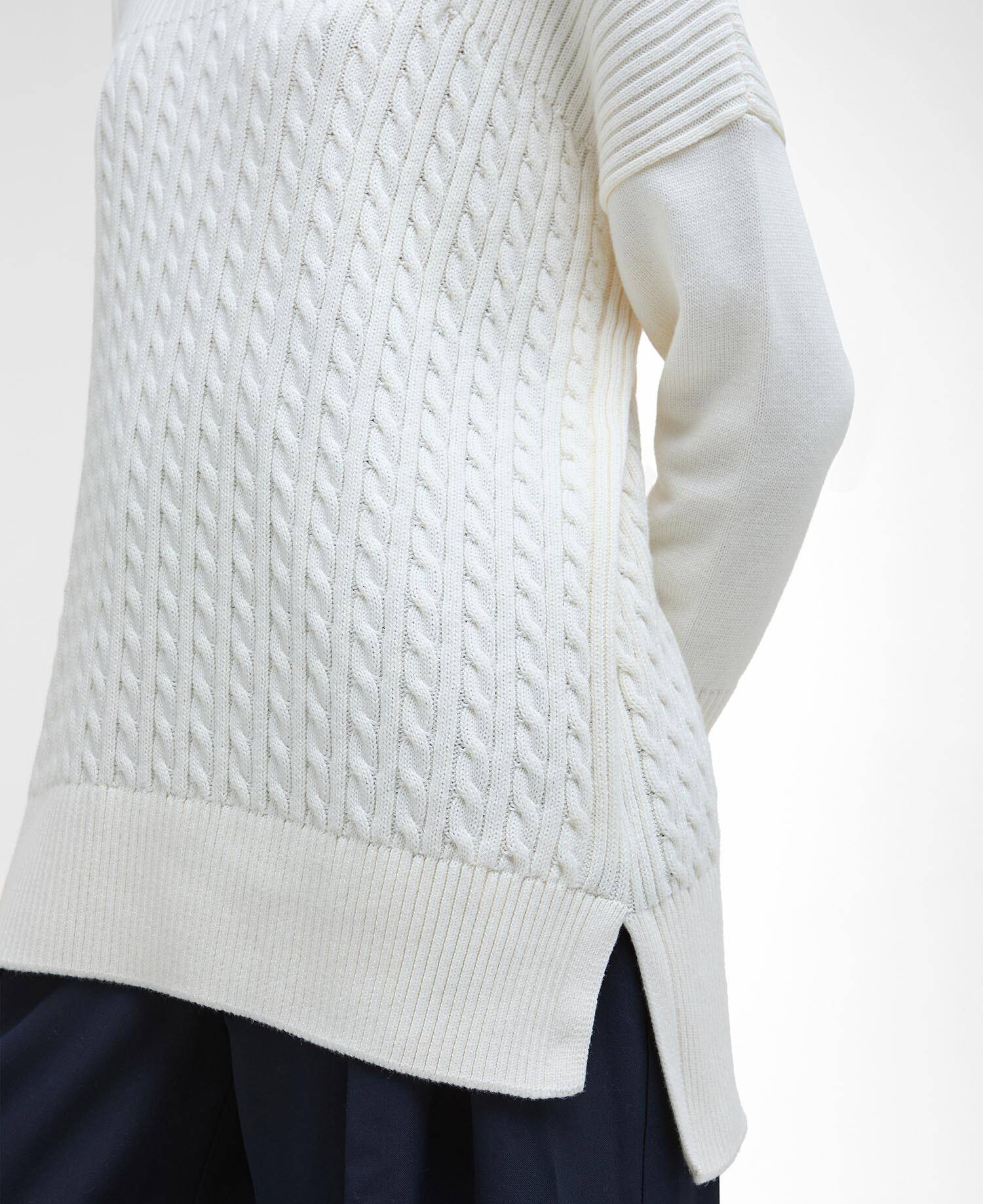 Stitch Guernsey Cape image number 4