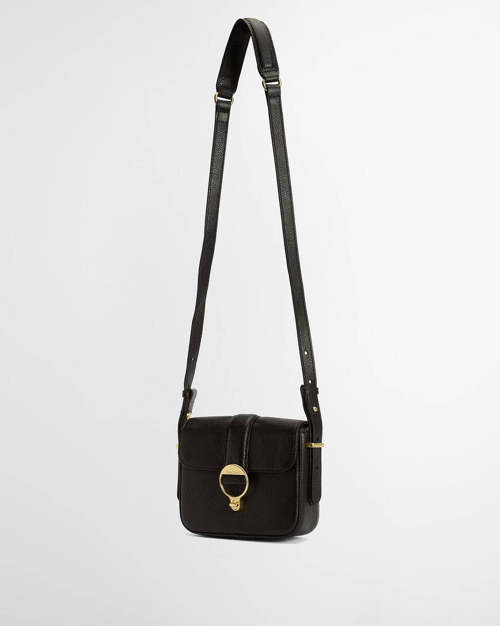 Mini Rosa Leather Crossbody Bag