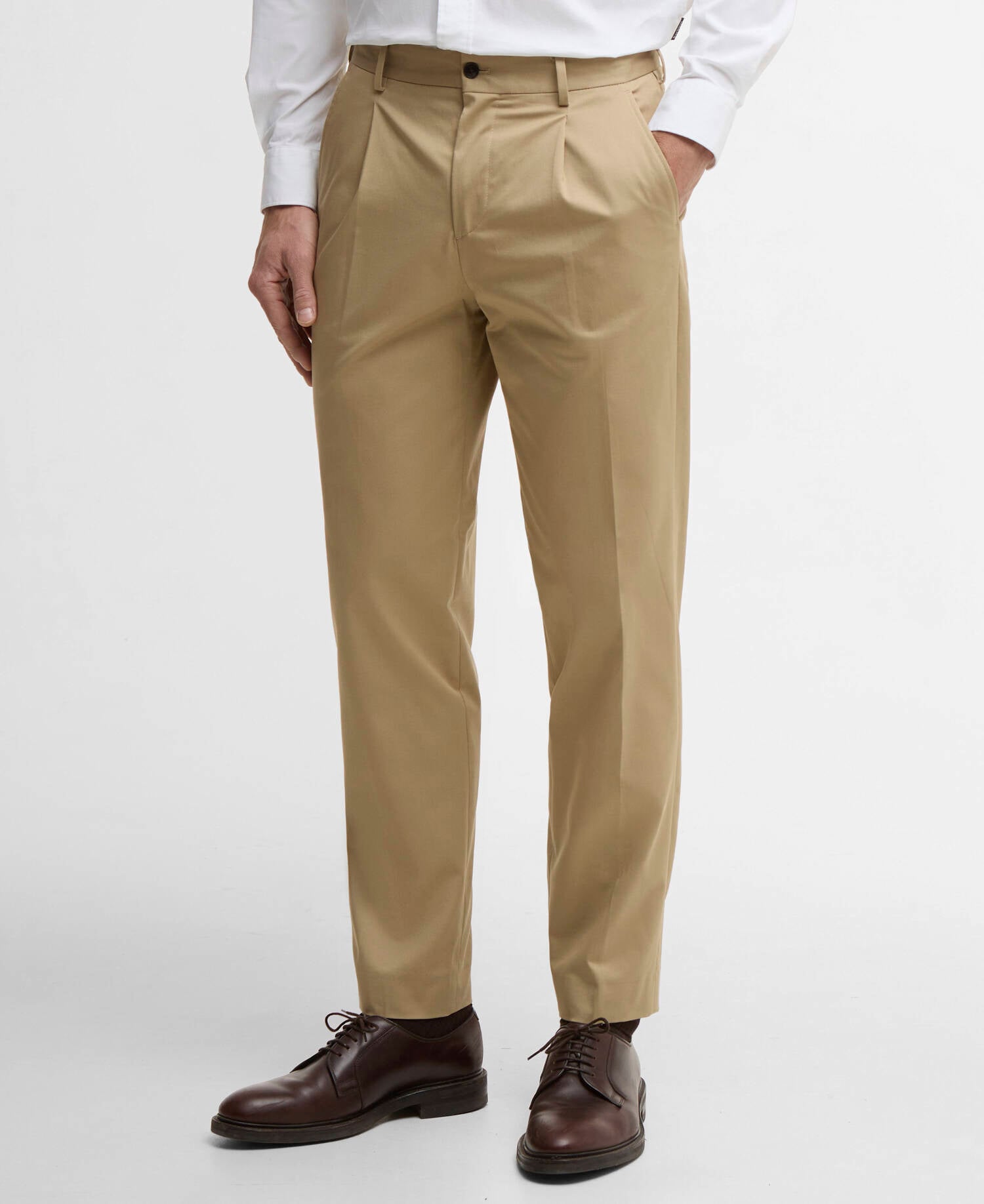 Bellamy Cotton Trouser Sand image number 1