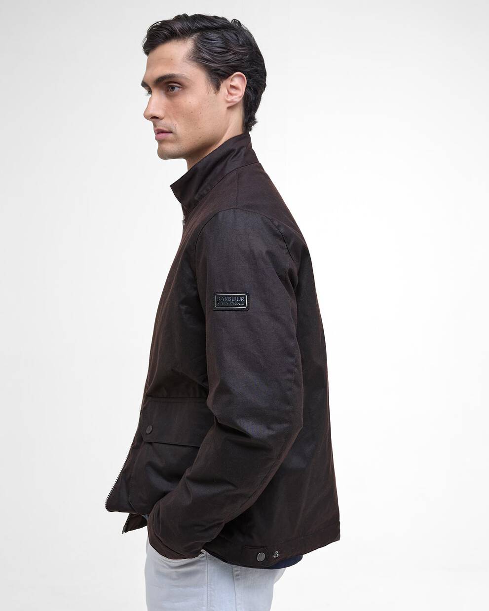 Lutlaw Waxed Harrington Jacket