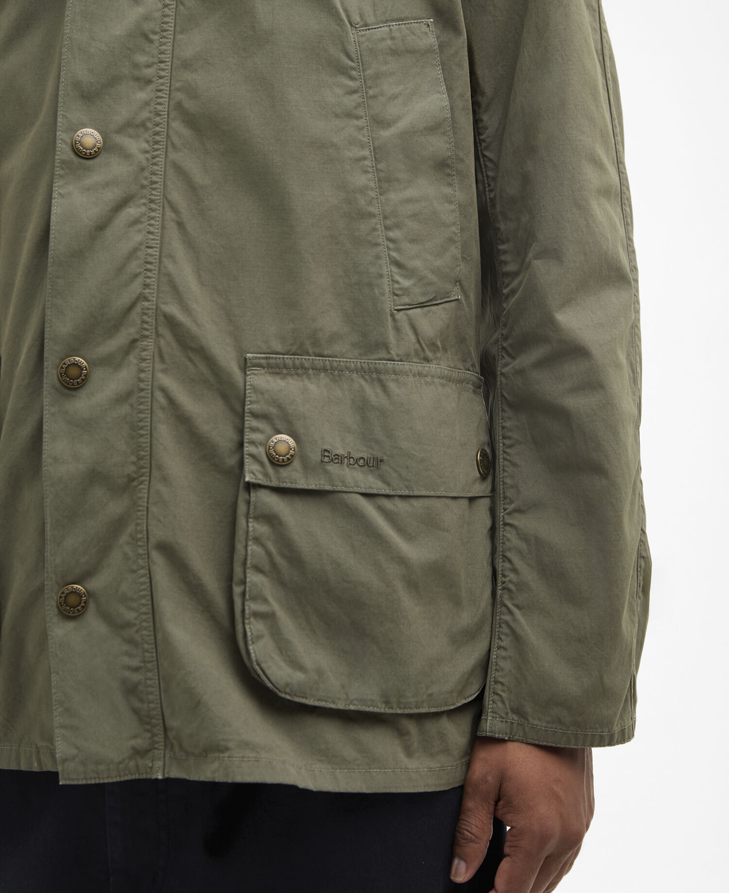 Jacke Ashby Casual Dusty Olive