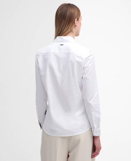 Derwent Regular Long-Sleeved Shirt White-Hessian Tartan