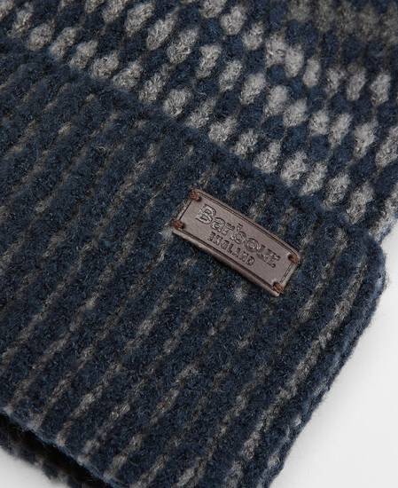 Harray Beanie Navy/Basalt Blue
