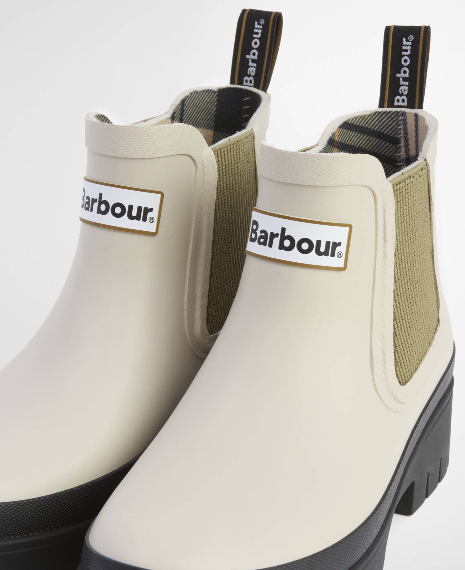 Halton Ankle Wellingtons Light Oak/Bleached Olive image number 6