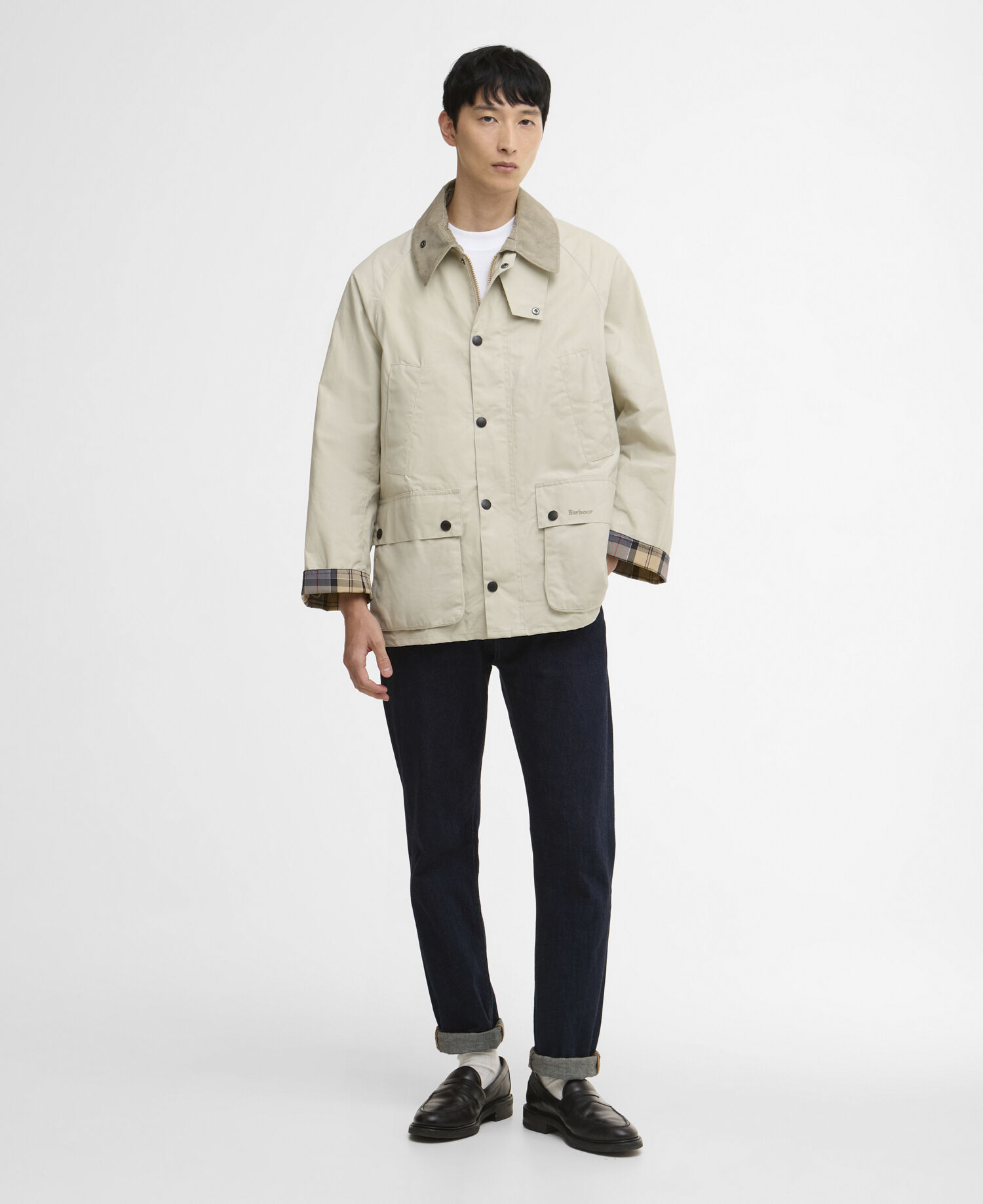 Oversized Bedale Casual jacket Clay