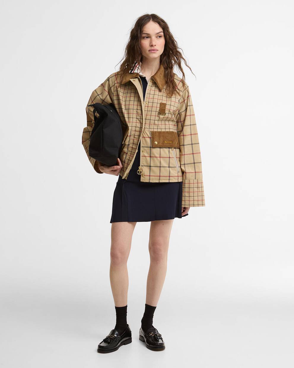 Mackworth Check Casual Jacket Beige Tattersall