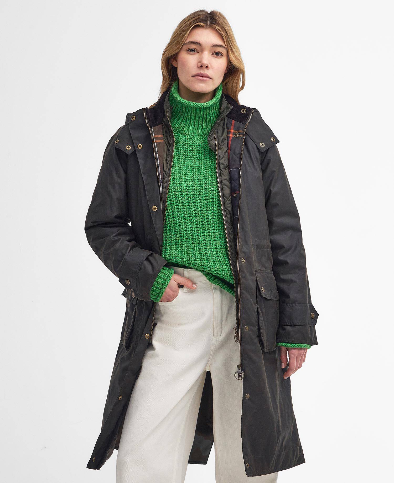 Giacca lunga cerata Cannich image number 0