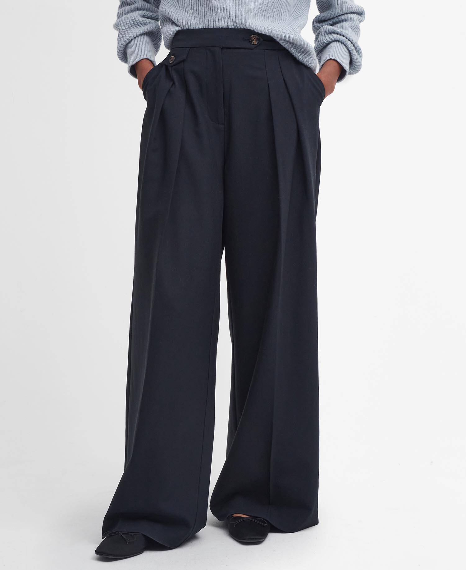 Francis Wide-Leg Trousers image number 1
