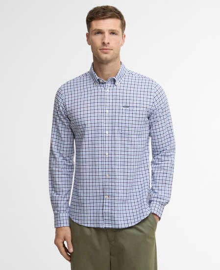 Nelson Long-Sleeved Tailored Shirt Blue