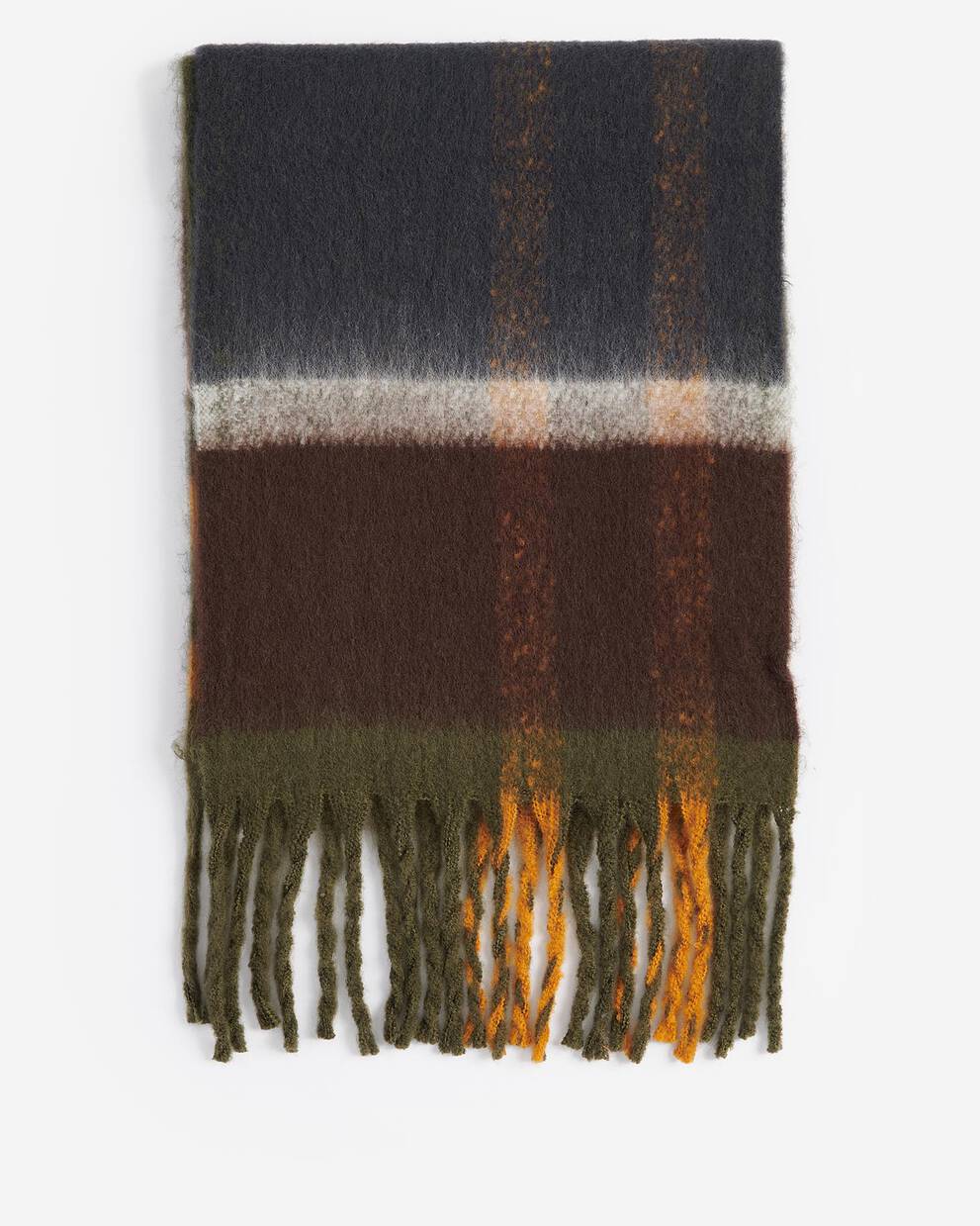 Isla Tartan Boucle Scarf