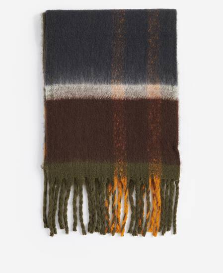 Isla Tartan Boucle Scarf Classic