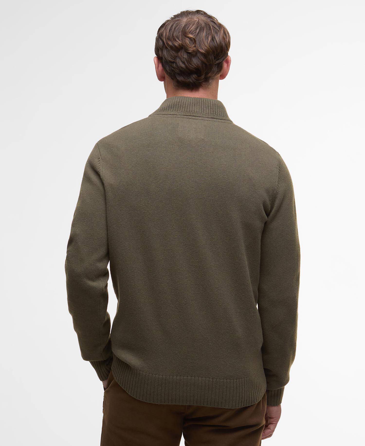 Kelson Quarter-Zip Jumper Olive image number 2