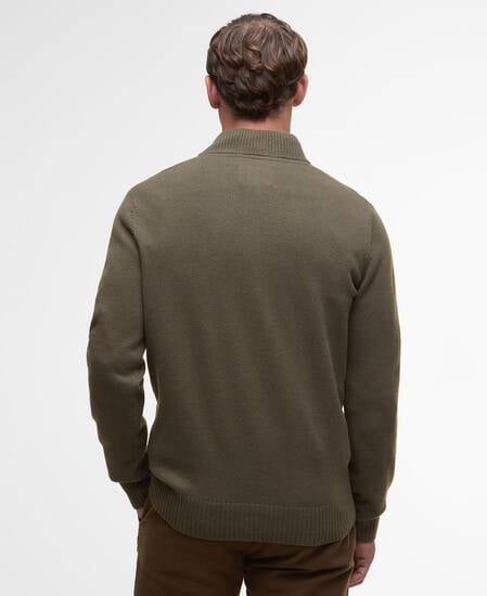 Kelson Quarter-Zip Jumper Olive
