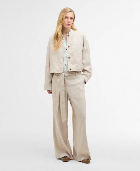 Overshirt Gabby Collarless Mist