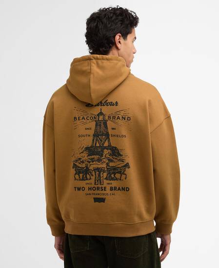 Barbour x Levi's Graphic Hoodie Tan Barbour x Levi's Graphic Hoodie Tan