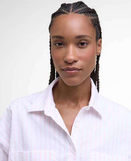 Lavensdale Striped Relaxed Shirt Pink Stripe