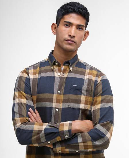Folley Tailored Long-Sleeved Shirt Classic Navy Folley Tailored Long-Sleeved Shirt Classic Navy