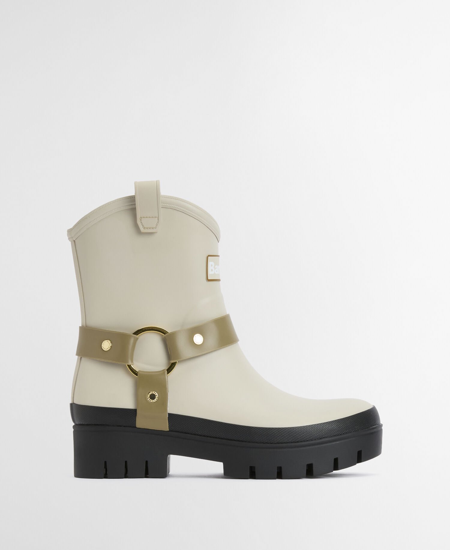 Gummistiefel Elley Harness Light Oak/Bleached Olive