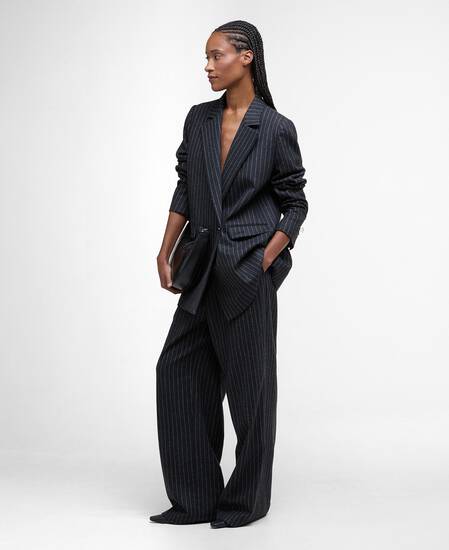 Blazer a doppio petto Antonia Charcoal