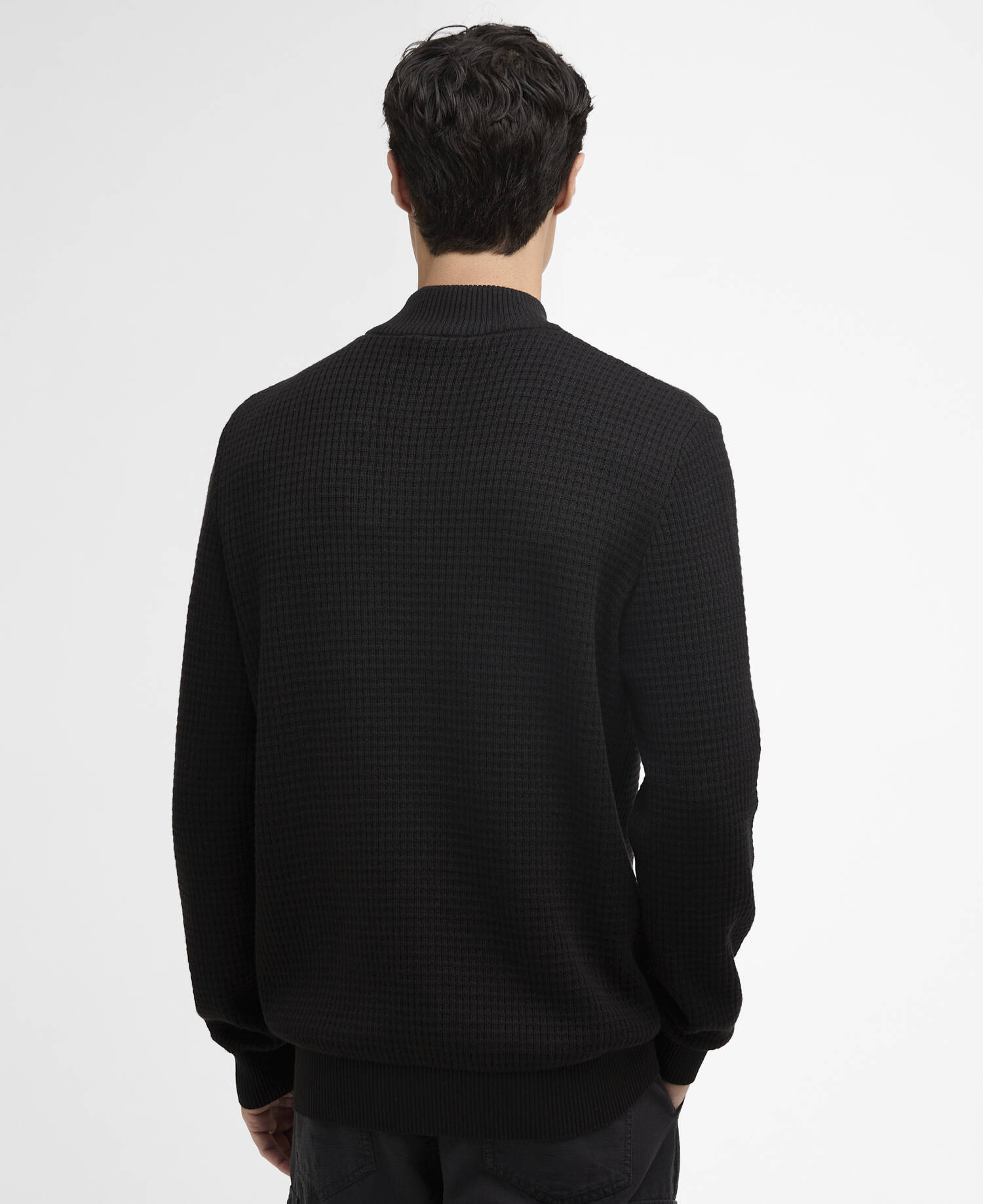Herring Quarter-Zip Jumper Black image number 2