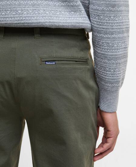 Comfort Stretch Tailored Trousers Olive