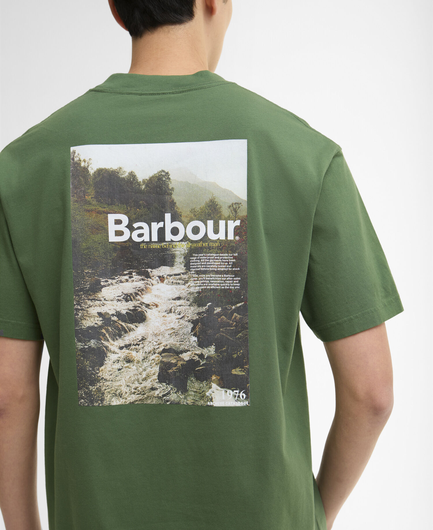 1976 Graphic Oversized T-Shirt Racing Green