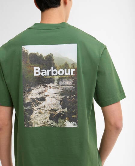 1976 Graphic Oversized T-Shirt Racing Green