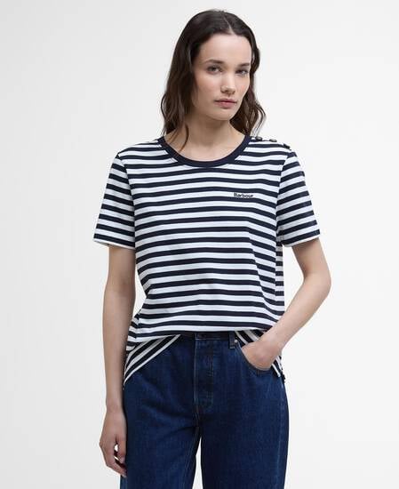 Ferryside Striped T-Shirt Classic Navy