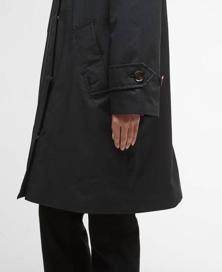 Sadie Waterproof Jackets Black/Onyx Tartan