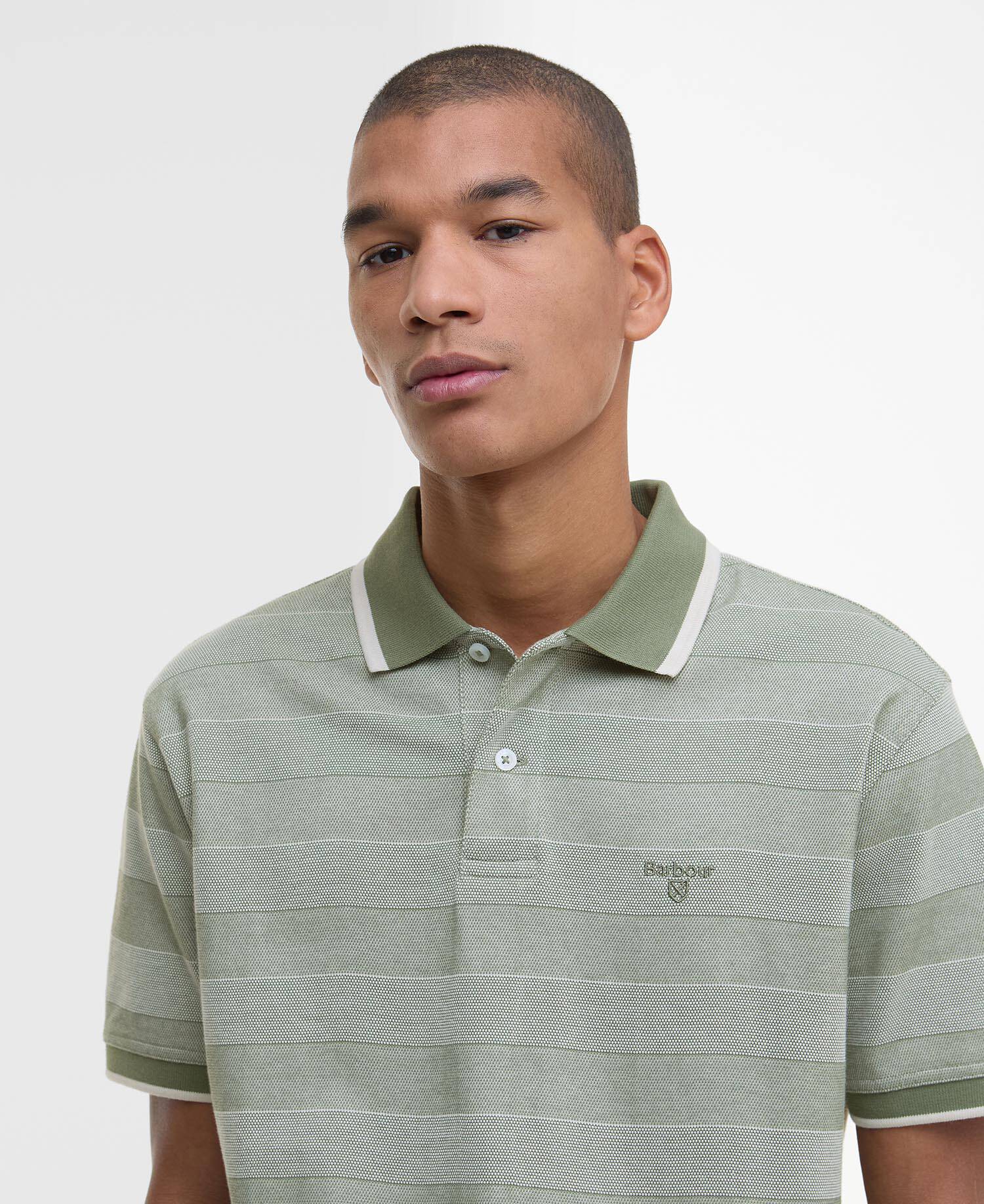 Branton Striped Polo Shirt image number 3