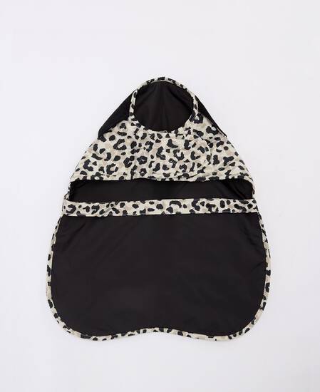 Harley Quilted Dog Coat Jasmine Leopard