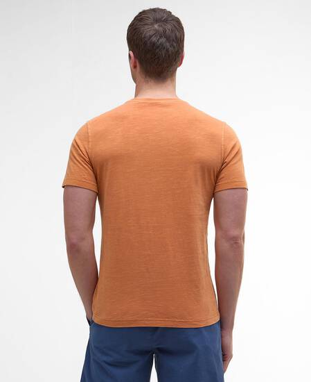T-shirt con taschino tinta con pigmenti Sunset Haze T-shirt con taschino tinta con pigmenti Sunset Haze
