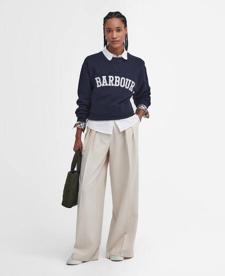 Northumberland Sweatshirt Navy-Cloud