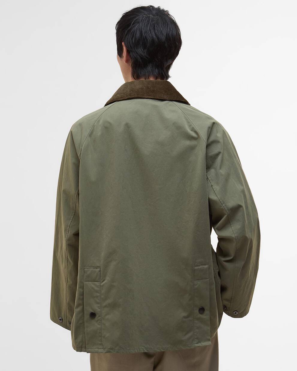 Jacke Peached Oversized Bedale Casual