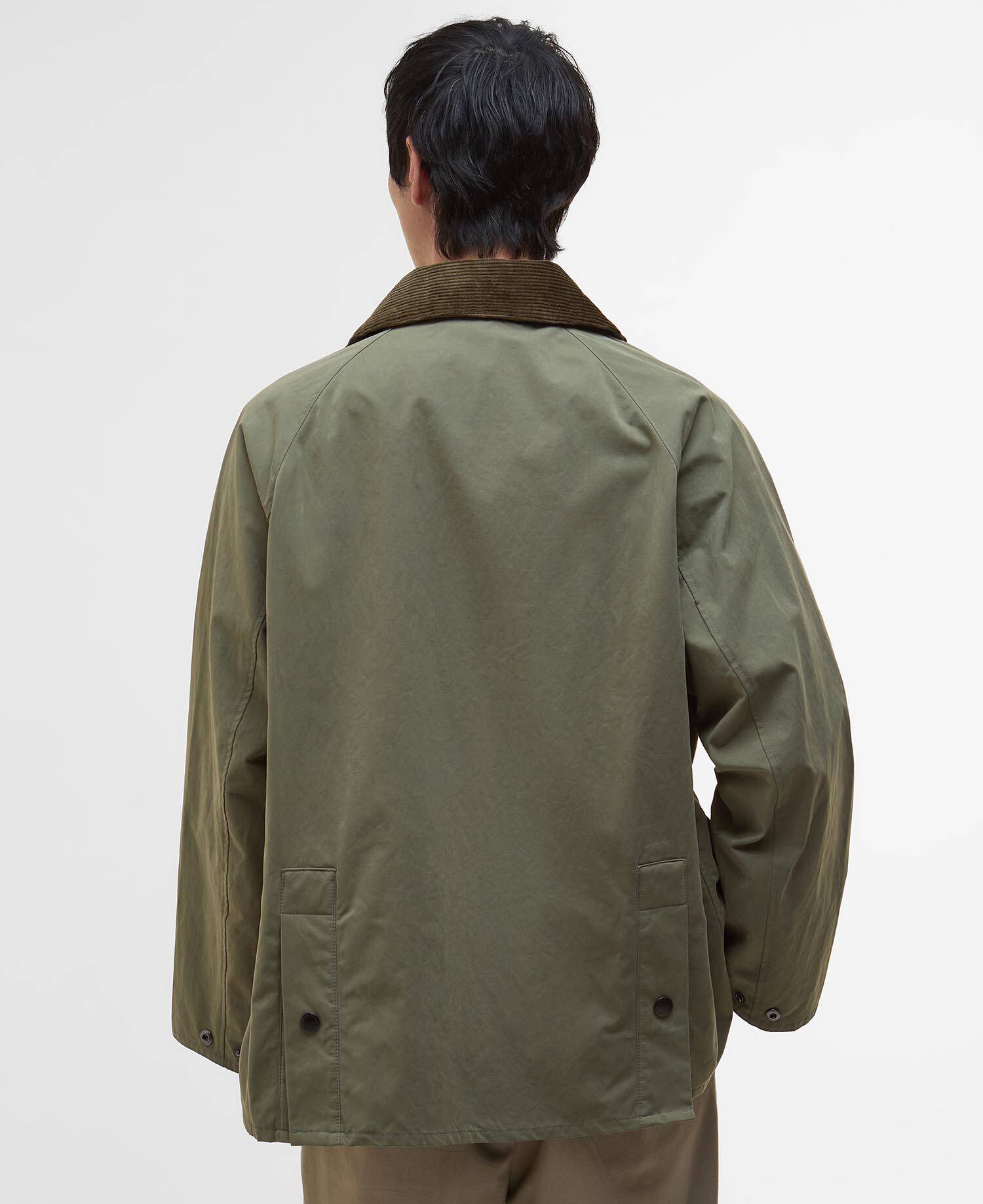Peached Oversized Bedale Casual Jacket Fern image number 2