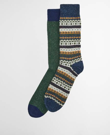 Fairisle Socks (Set of 2) Classic Mix Fairisle Socks (Set of 2) Classic Mix