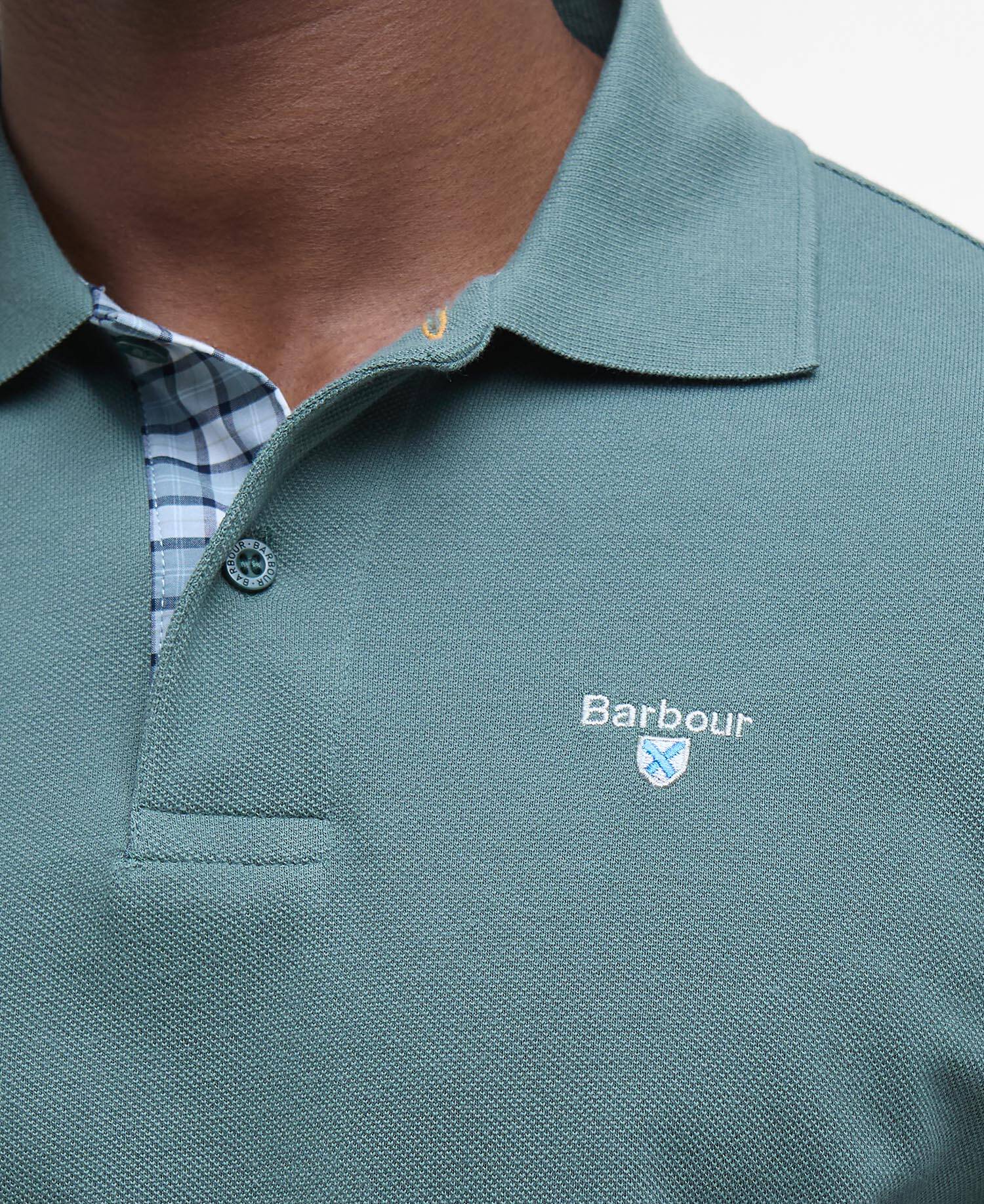Tartan Pique Polo Shirt image number 4