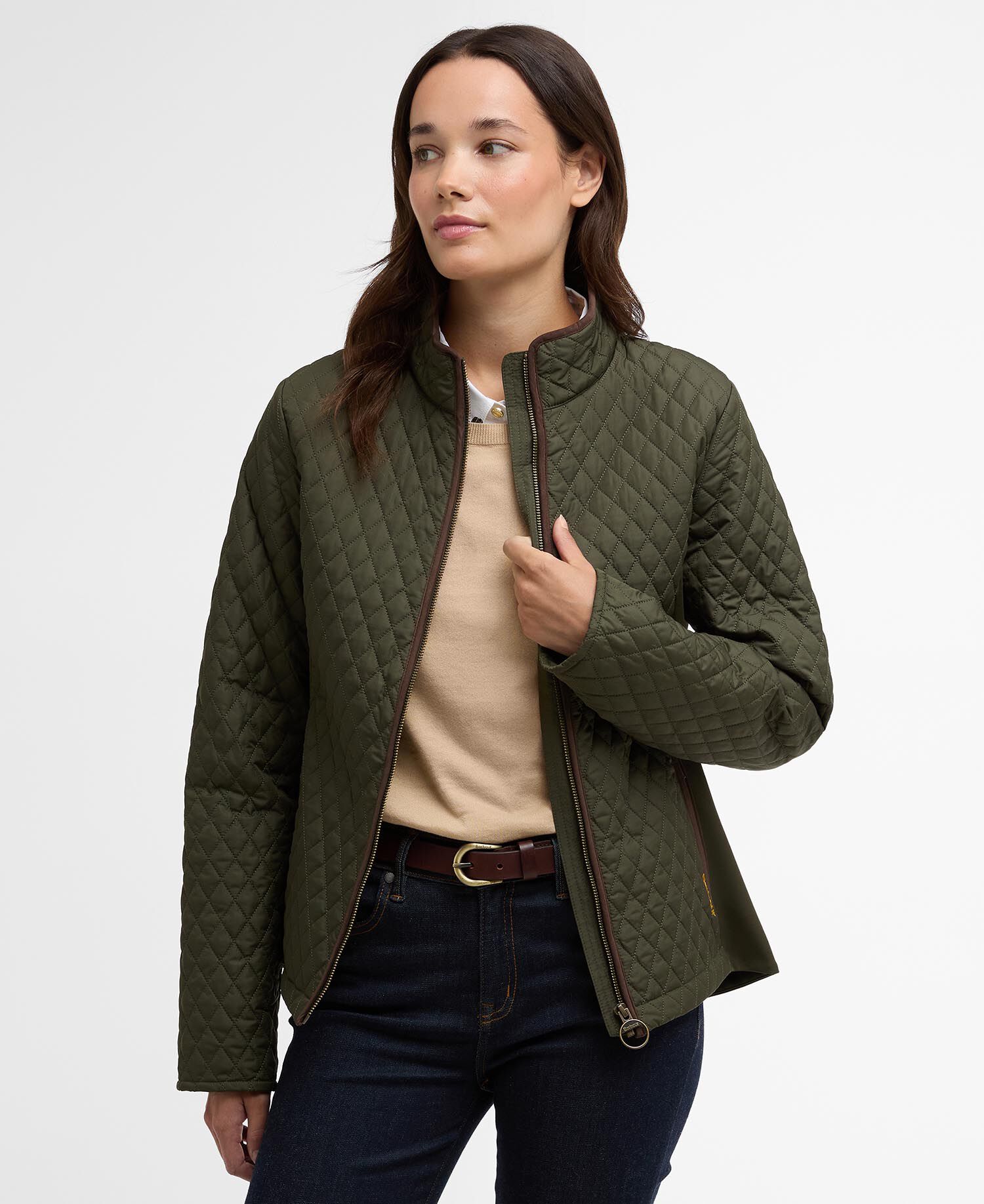 Basswood Quilted Jacket Olive