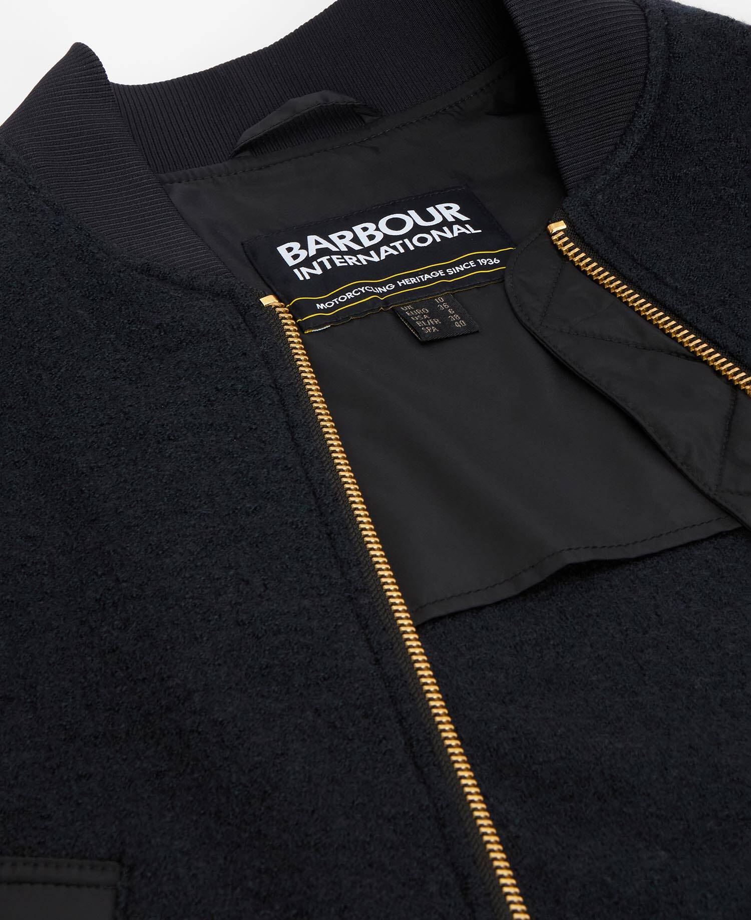 Monique Wool Bomber Jacket image number 5