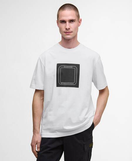 Loop Graphic T-Shirt White Loop Graphic T-Shirt White
