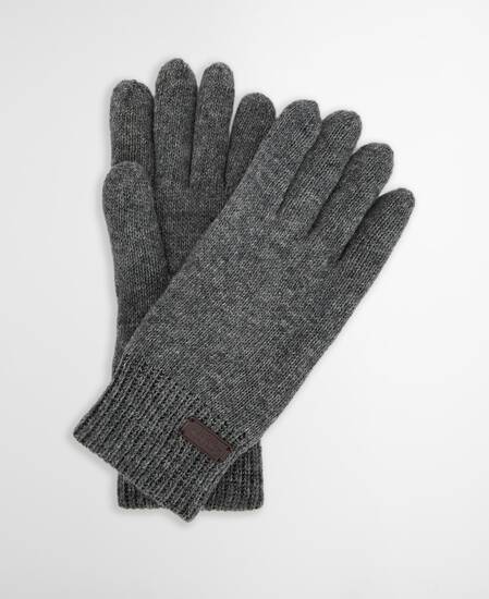 Carlton Knitted Gloves Classic Grey