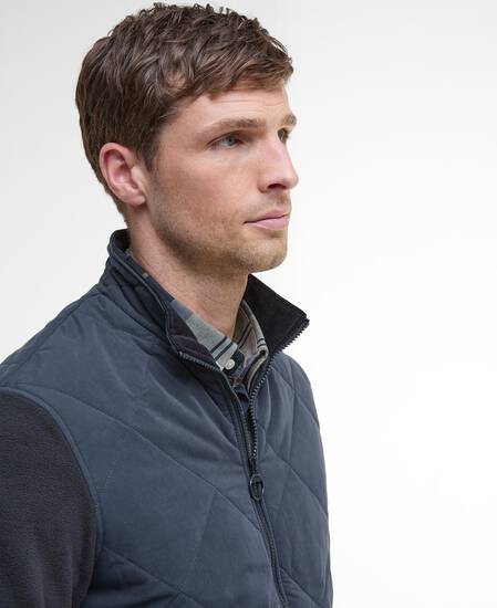 Hybrid Fleece Jacket Classic Navy