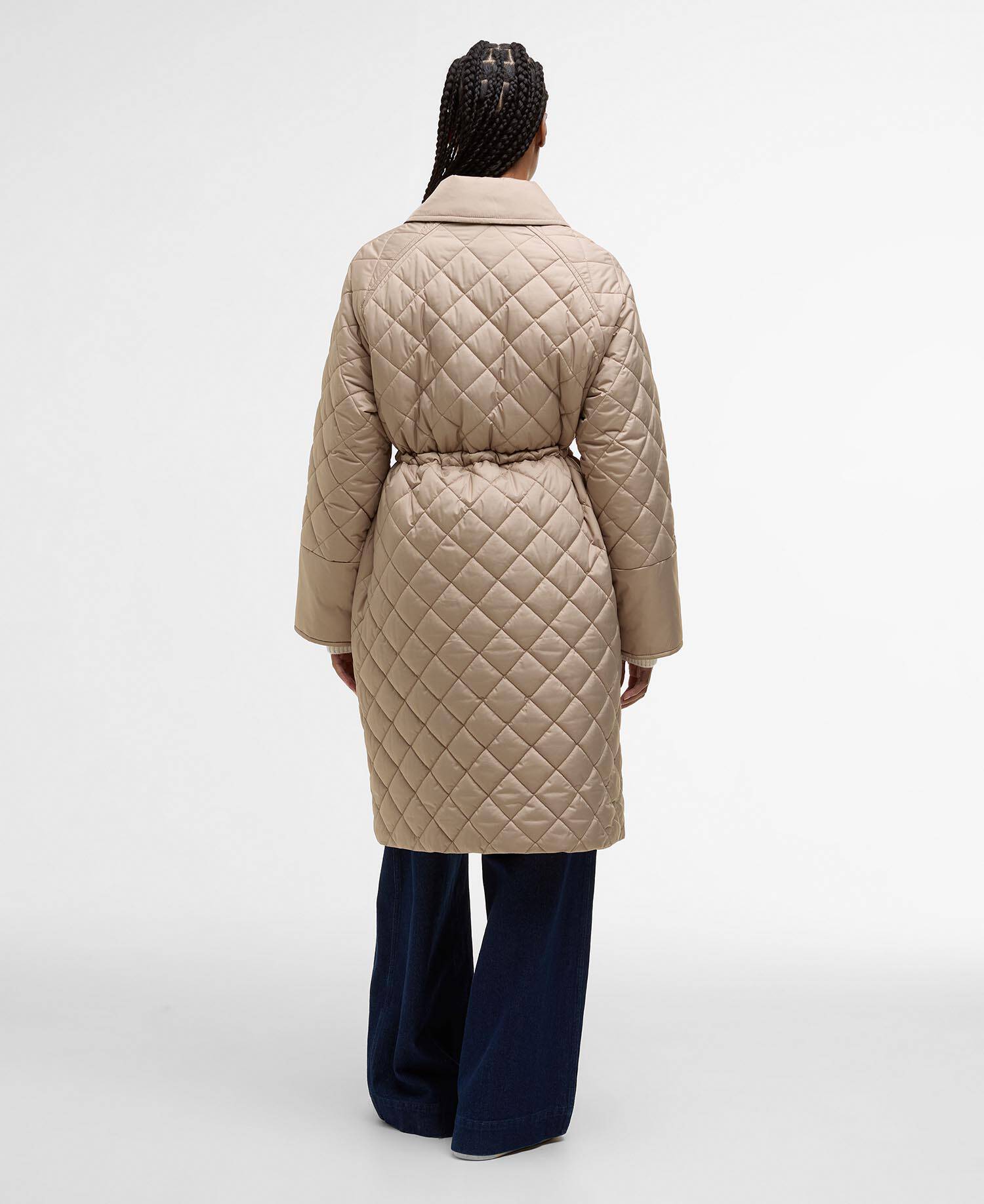 Aishling Quilted Jacket Honey/Ancient Poplar image number 2