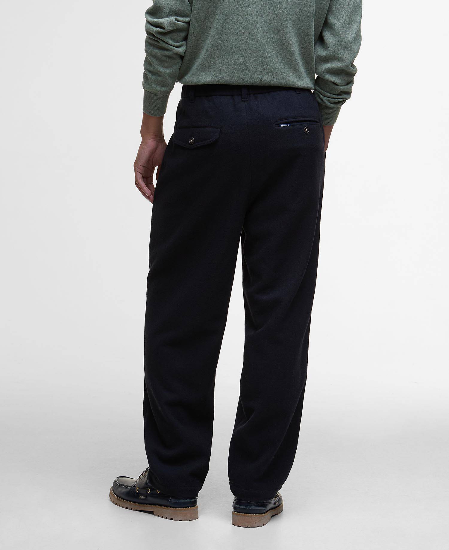 Wool-Blend Relaxed Trousers image number 2
